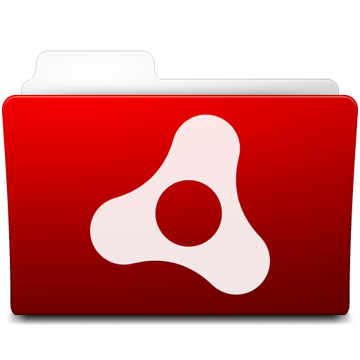 Adobe AIR Folder Icon 512x512 png